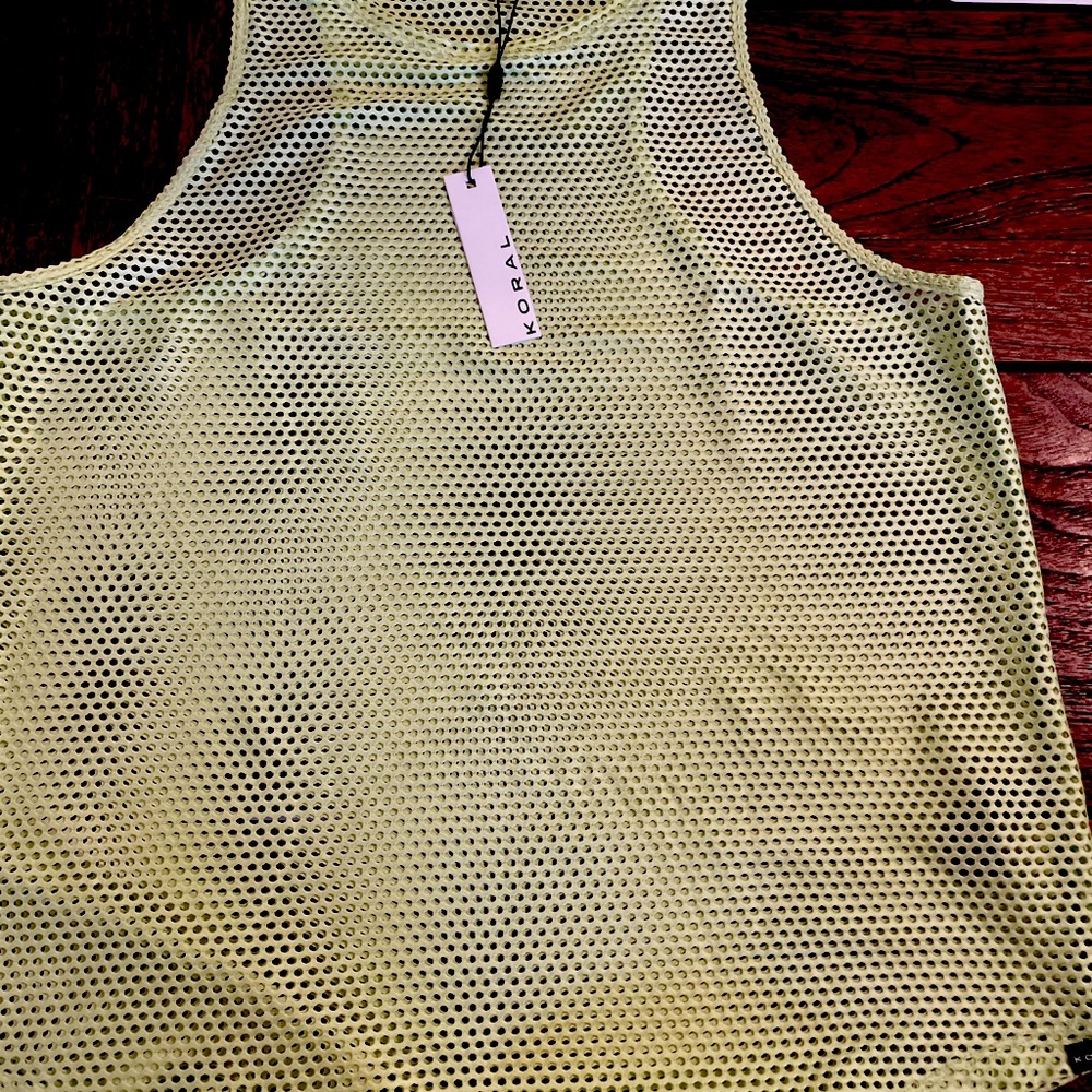 Pilates/Barre/Yoga KORAL MESH TANK